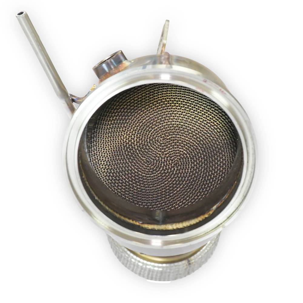 Downpipe + Catalizzatore metallico 200CPSI