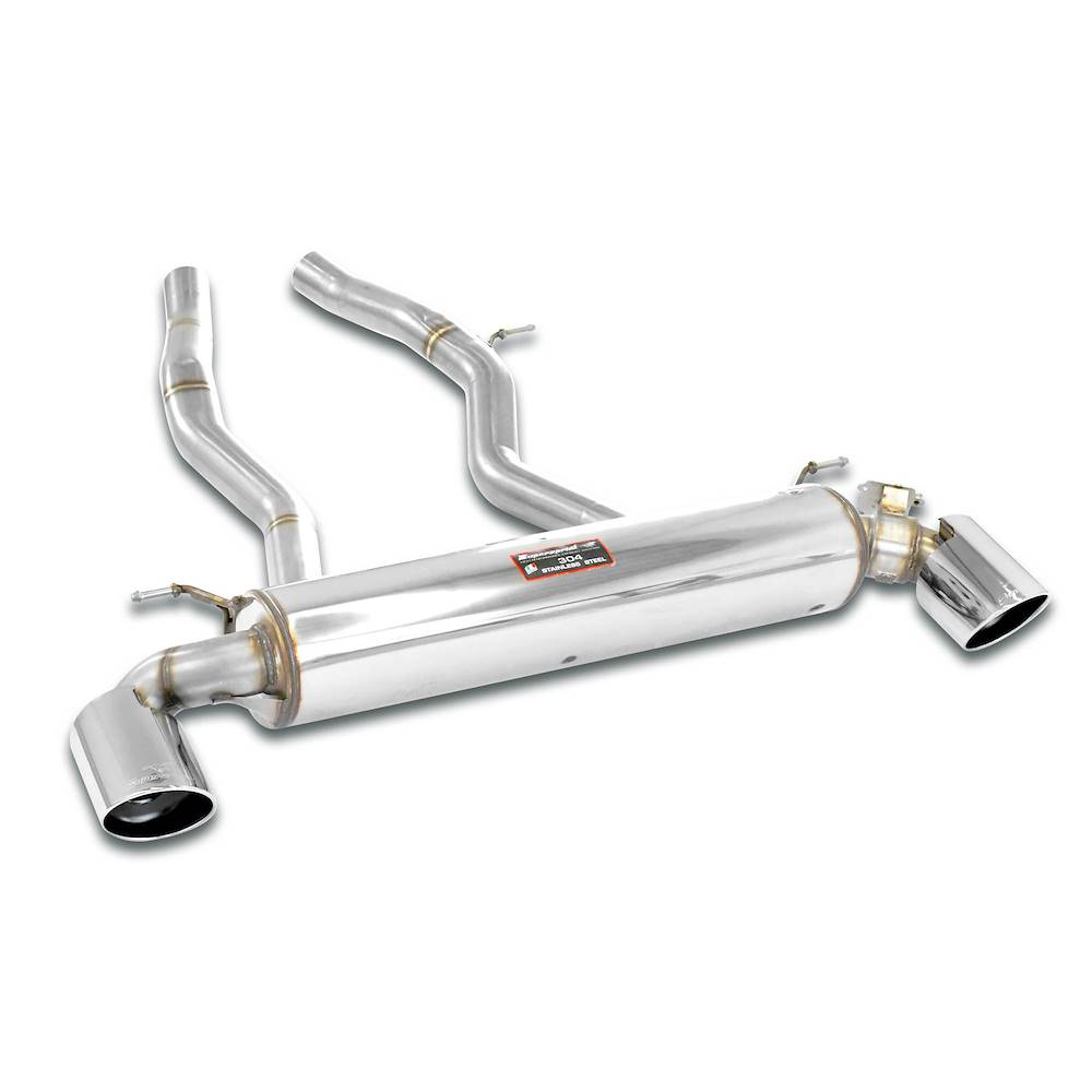 Rear exhaust Right O120 - Left O120 with valve