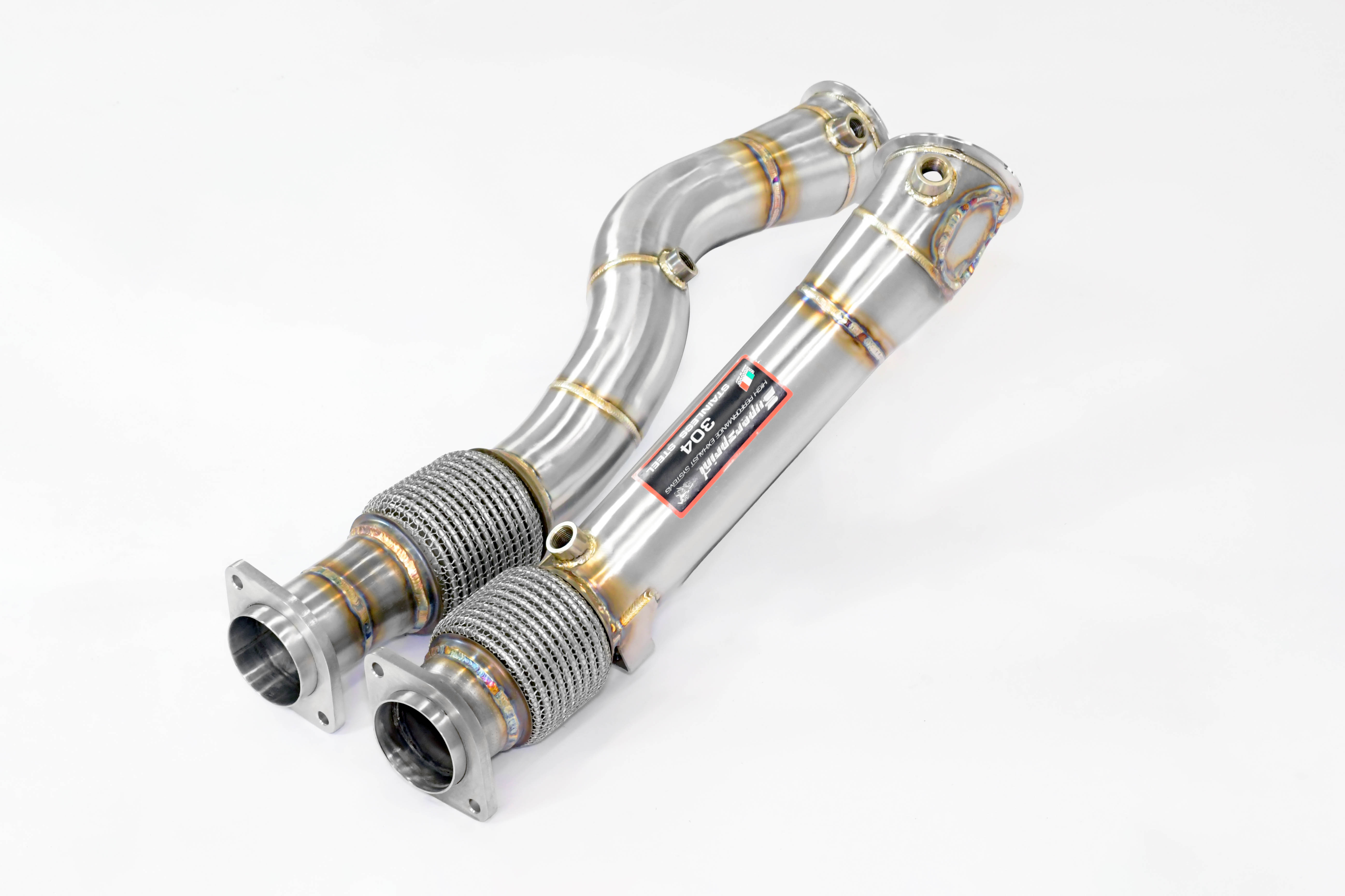 Turbo downpipe kit (Replaces pre-catalytic)
