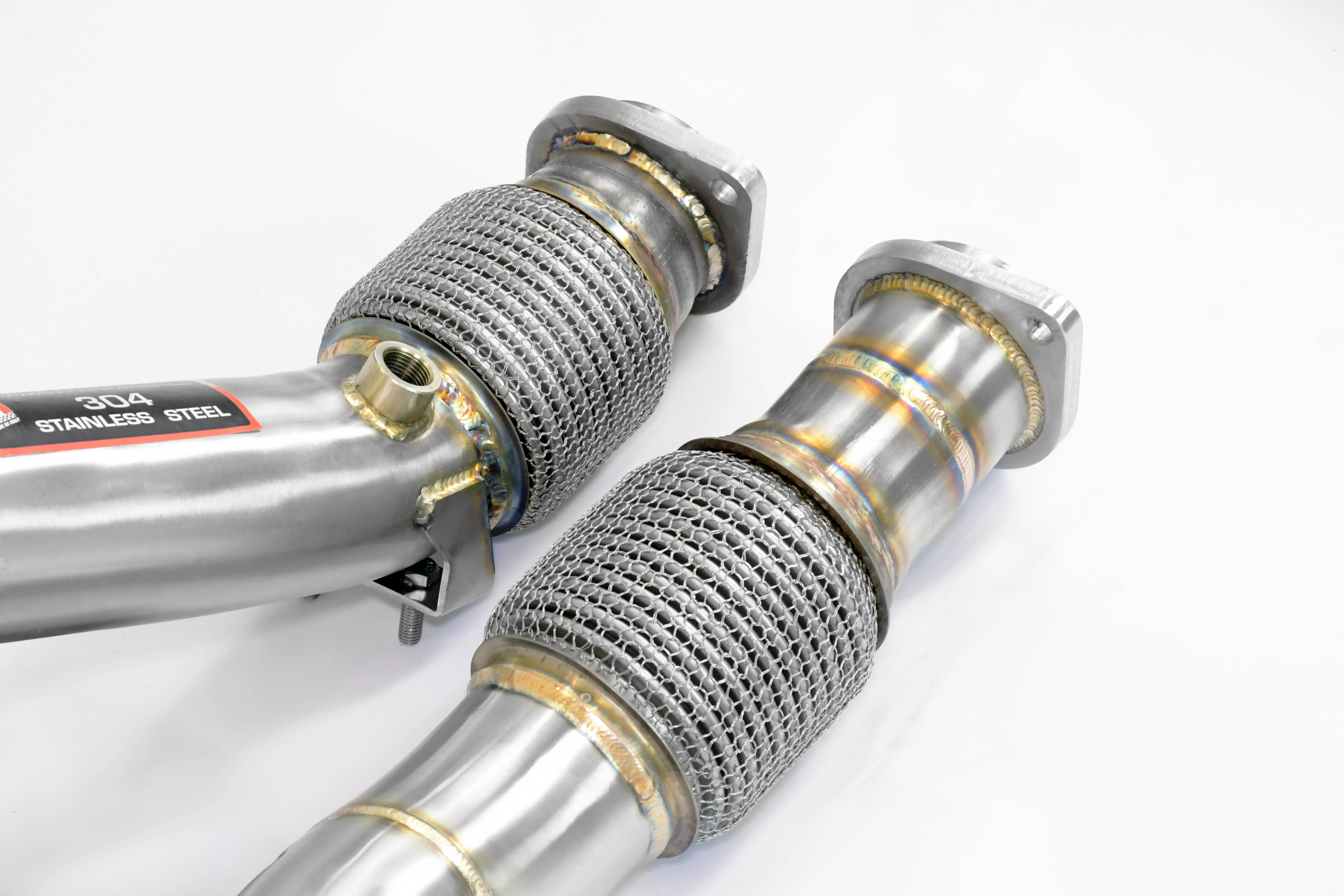 Turbo downpipe kit (Replaces pre-catalytic)