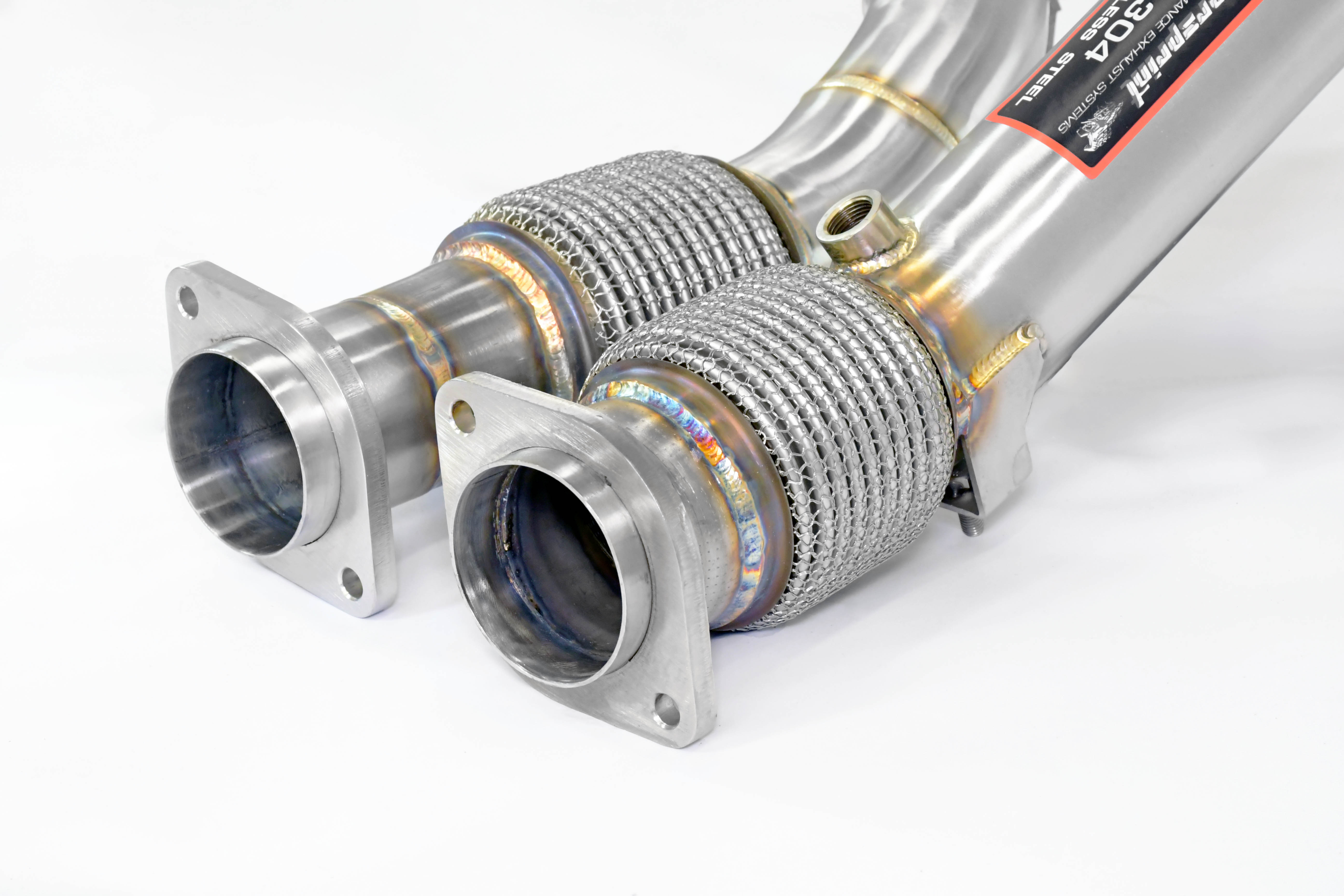 Turbo downpipe kit (Replaces pre-catalytic)