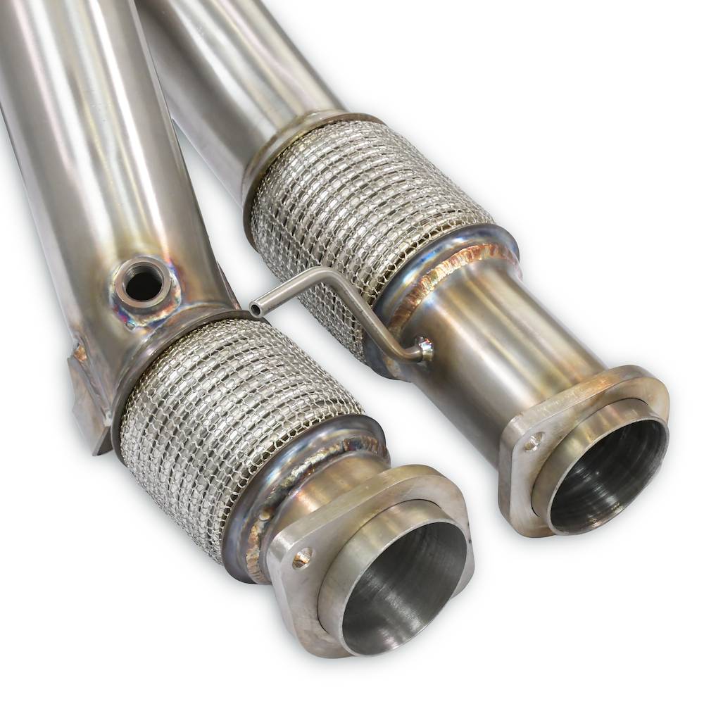 Turbo downpipe kit (Replaces pre-catalytic)