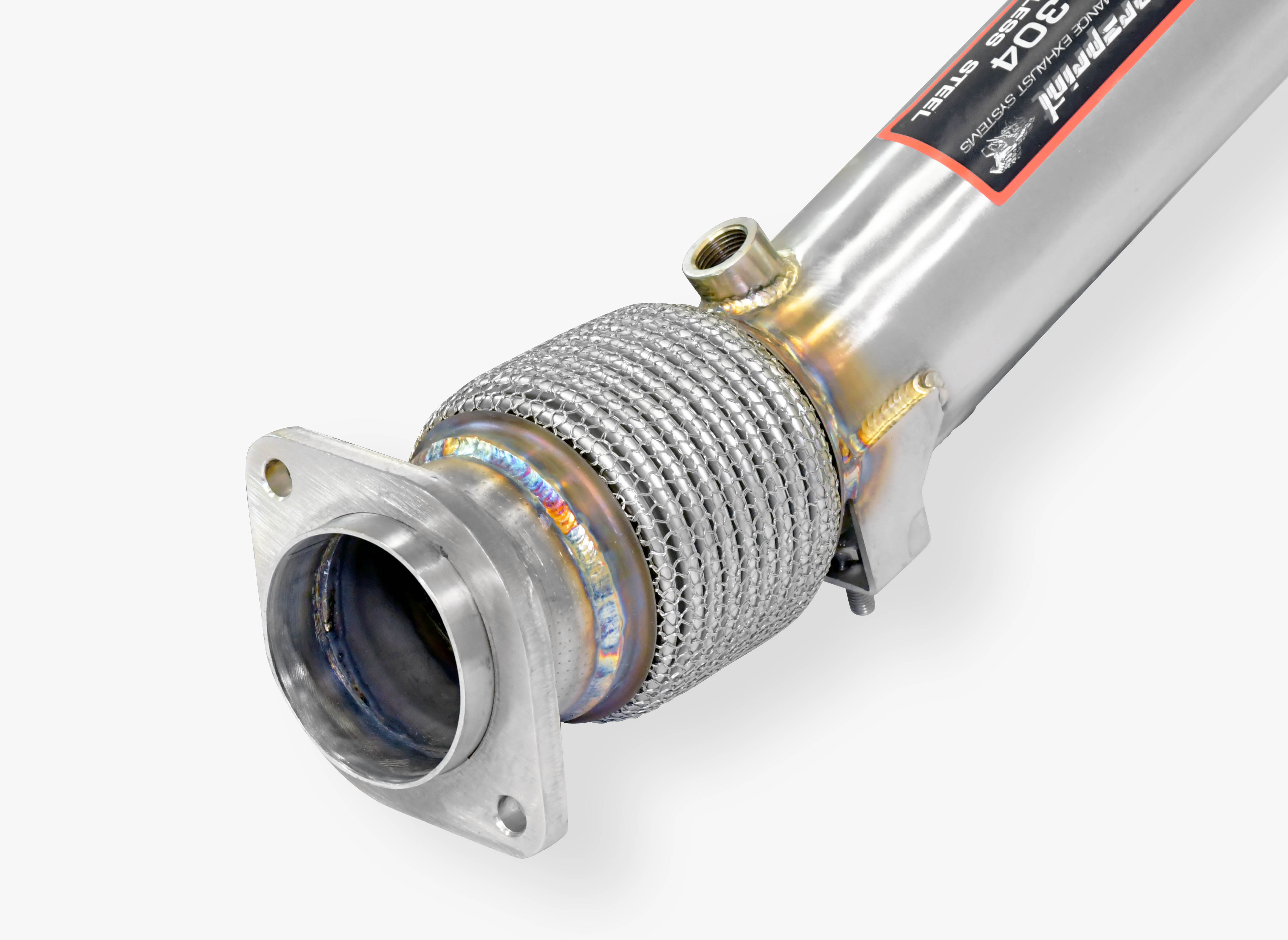 Turbo downpipe kit (Replaces pre-catalytic)