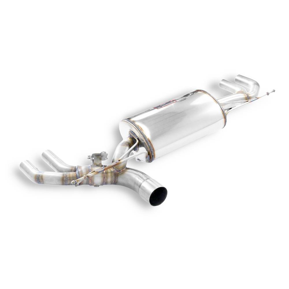 Rear exhaust right - left with valve