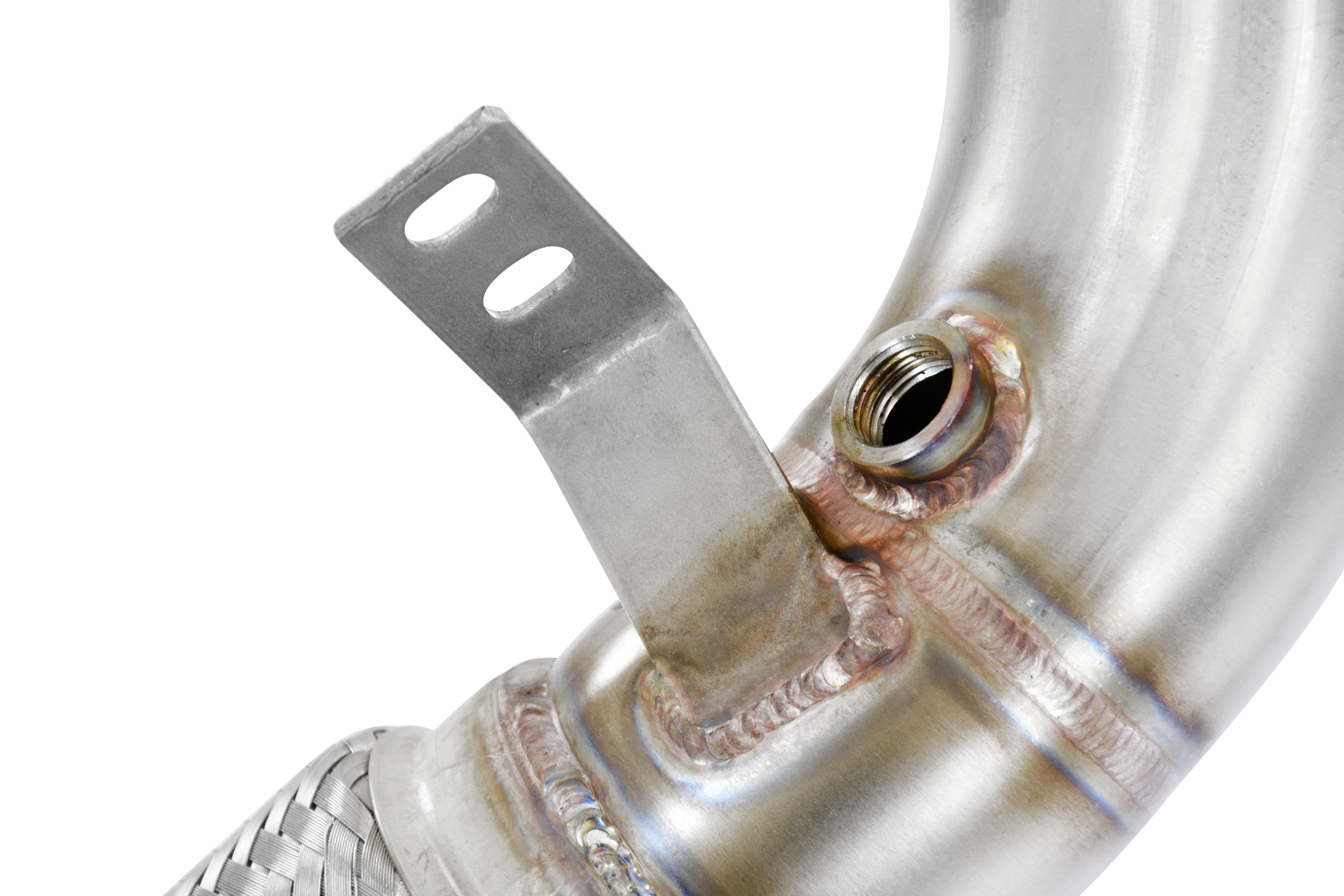 Kit tubi turbina Destro - Sinistro (sostituzione catalizzatore) Compatibile con impianto Cat.-Back di serie