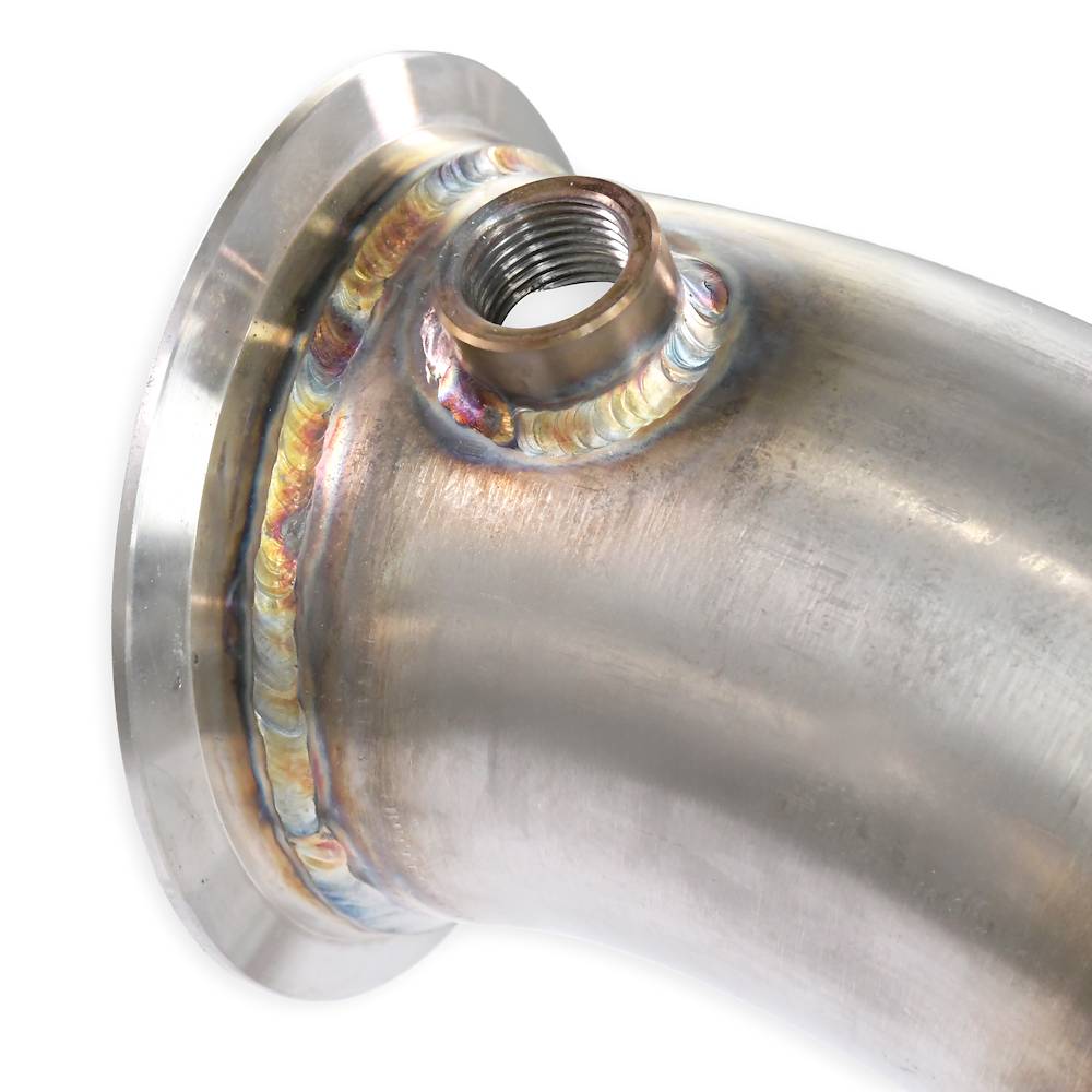 Turbo downpipe kit Right - Left  (Replaces catalytic converter) Accepts the stock Cat.-Back system