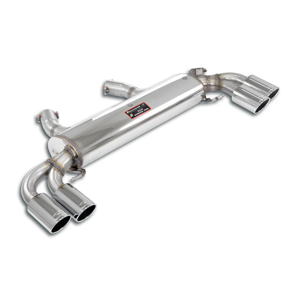 Rear exhaust with valve OO80 Right - OO80 Left