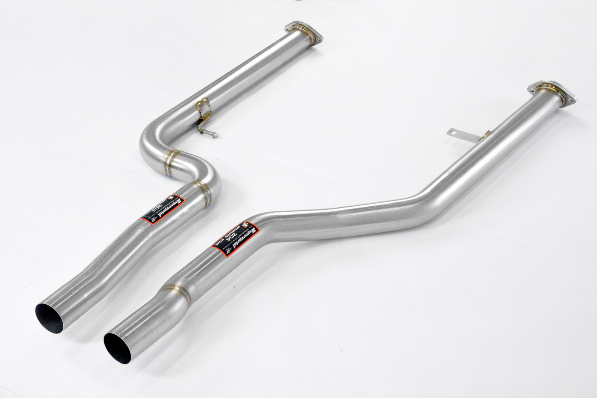 Front exhaust - no resonated (Deletes the secondary catalytic)