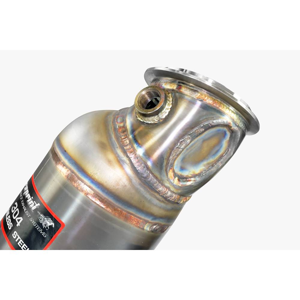 Kit downpipe + catalizzatori destro - sinistro