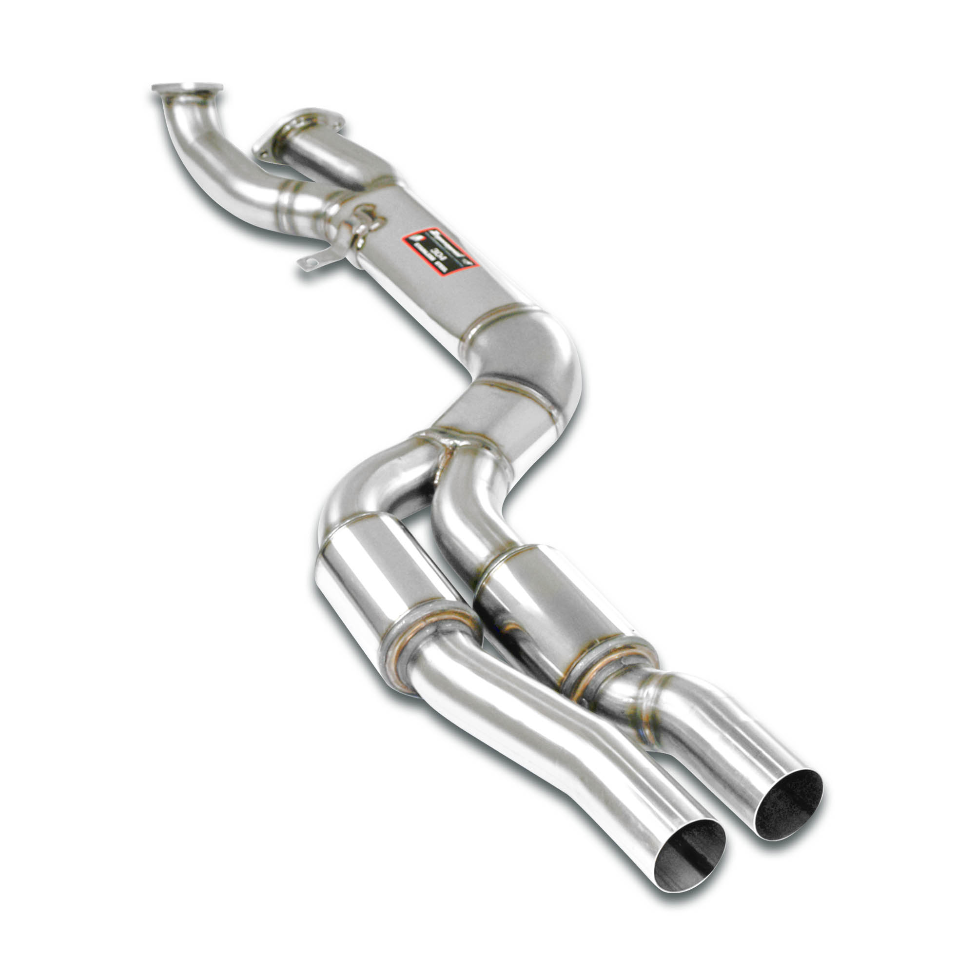 J-Pipe Touring Package Deletes the secondary catalytics + mid resonators Accepts the Std - Oem muffler