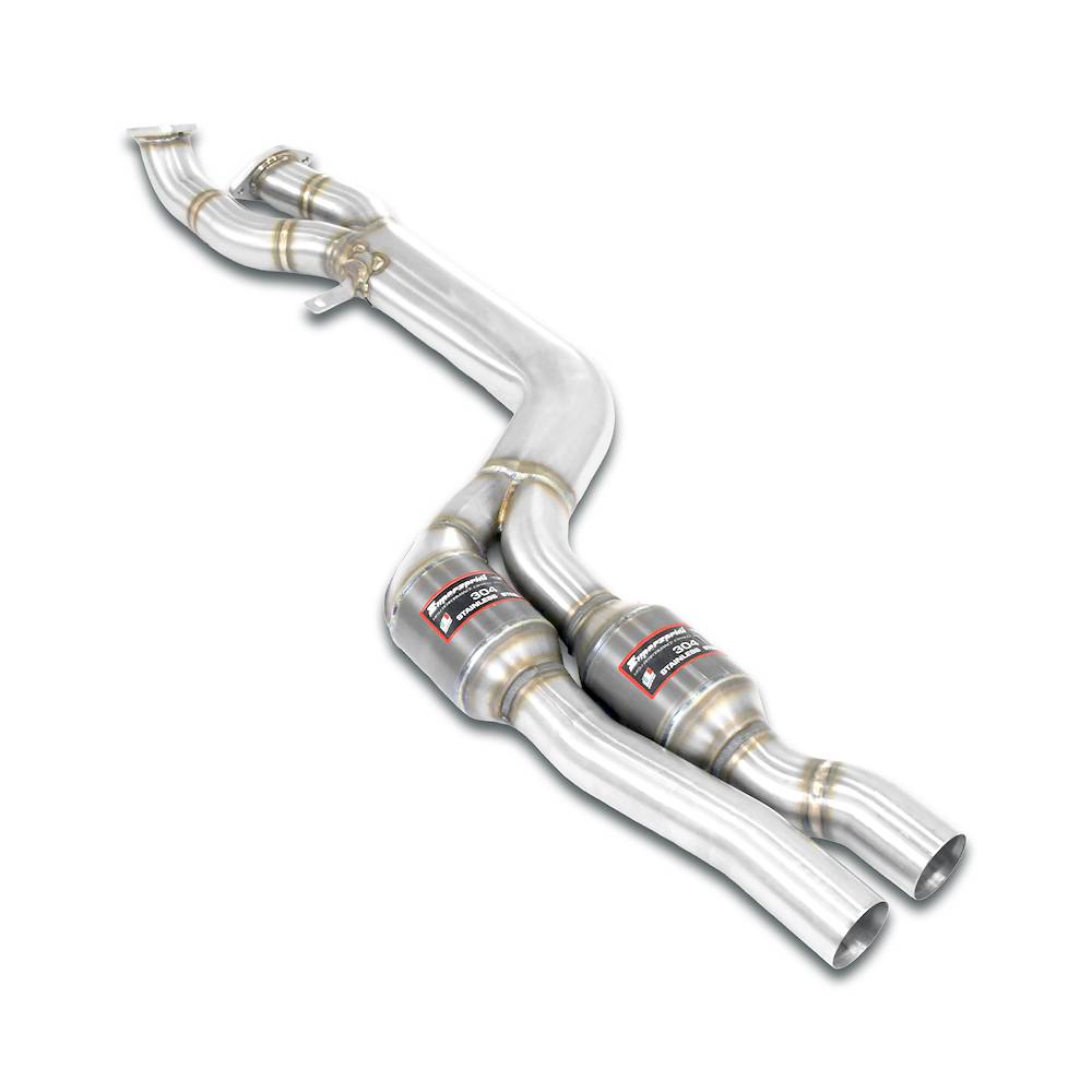 "J-Pipe"  with metallic catalytics