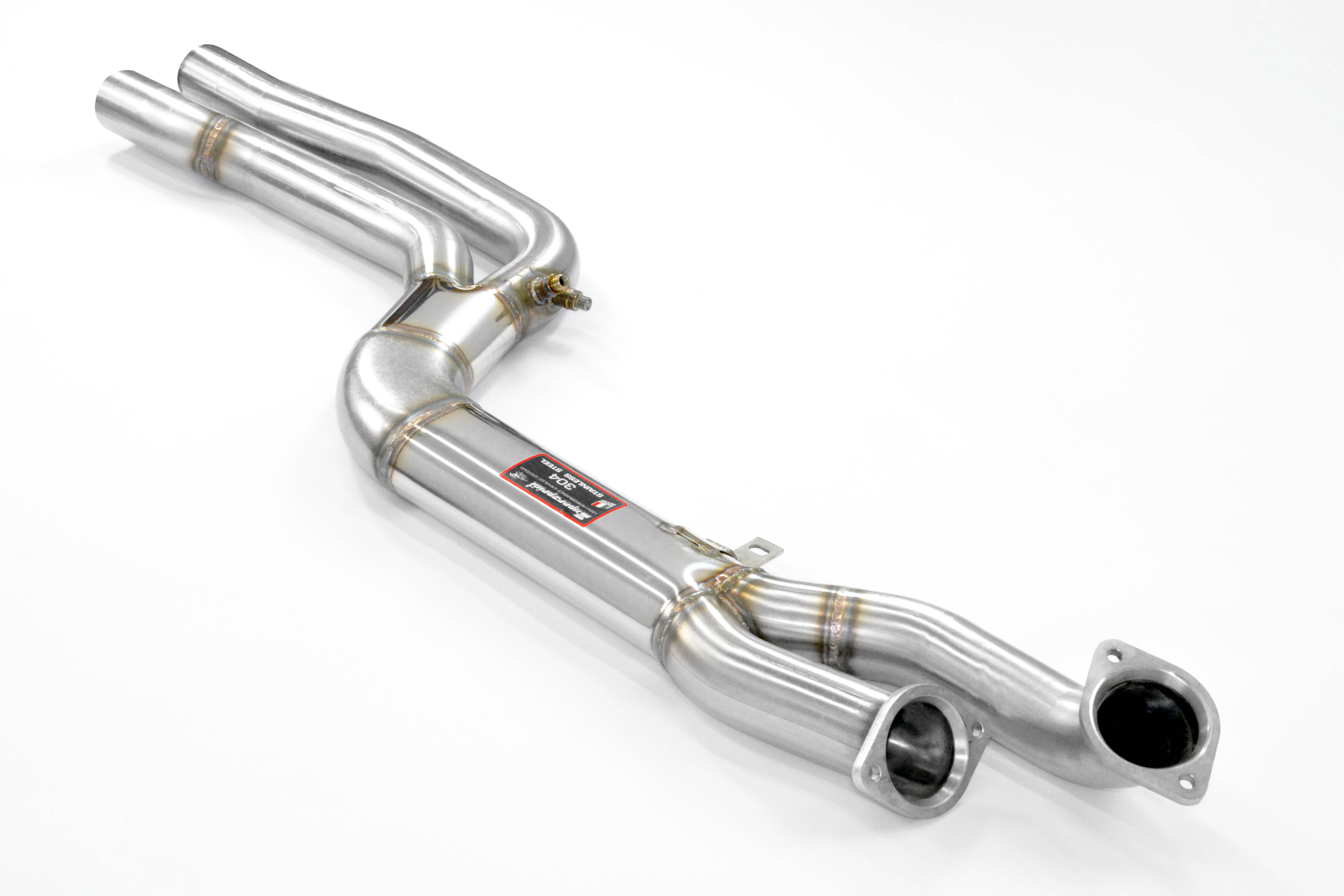 Front J-Pipe - non resonated