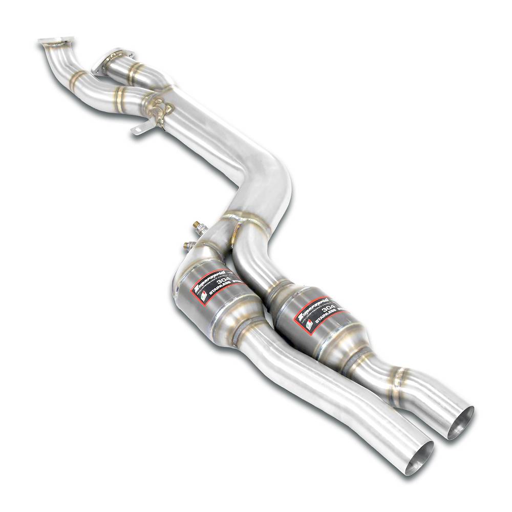 "J-Pipe"  with metallic catalytics