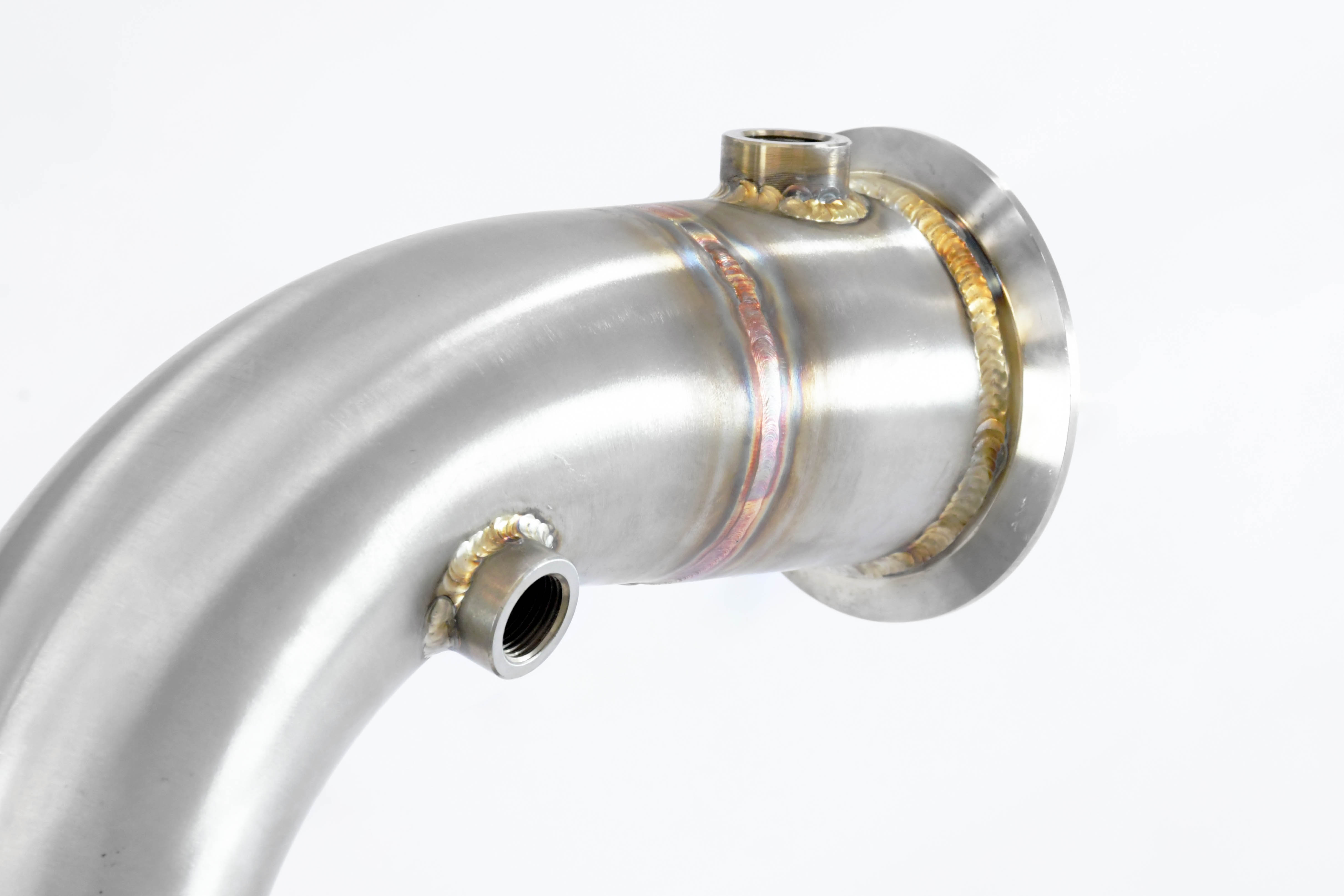 Kit tubi turbina Destro - Sinistro (sostituzione catalizzatore primario e secondario) Compatibile con catalizzatori terziari di serie