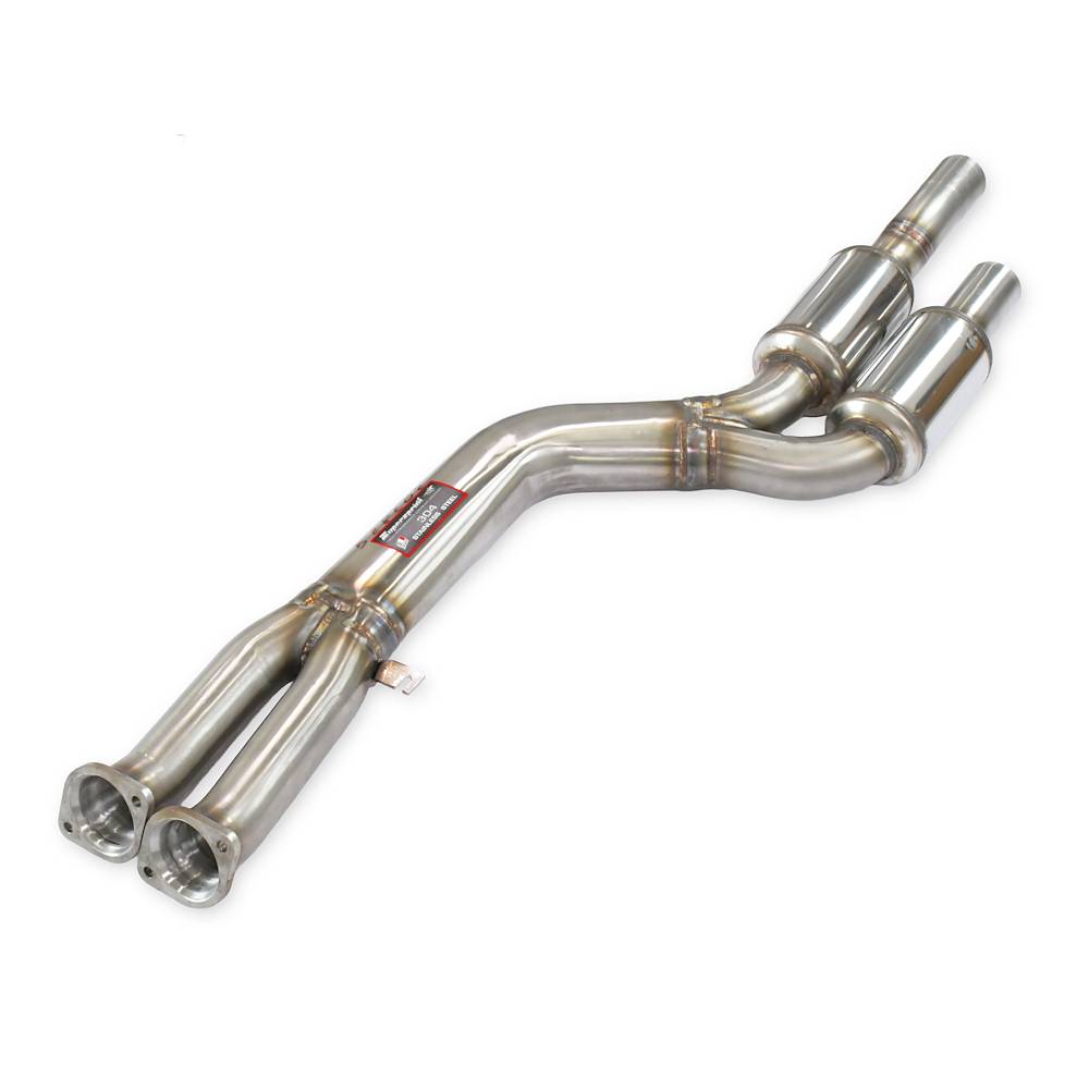 Front exhaust - resonated (Deletes the secondary catalytics)