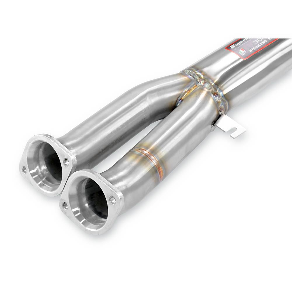 Front exhaust - no resonated (Deletes the secondary catalytic)