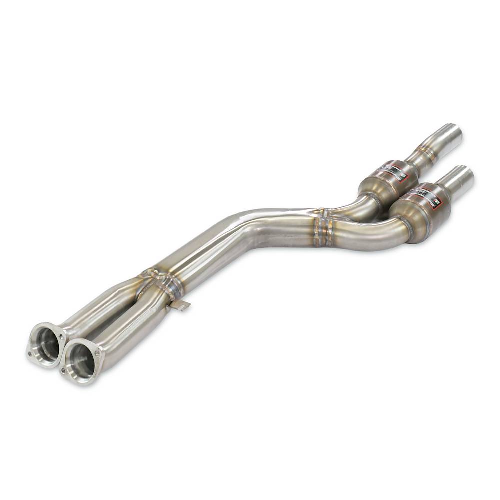 Front exhaust with  Metallic catalytic