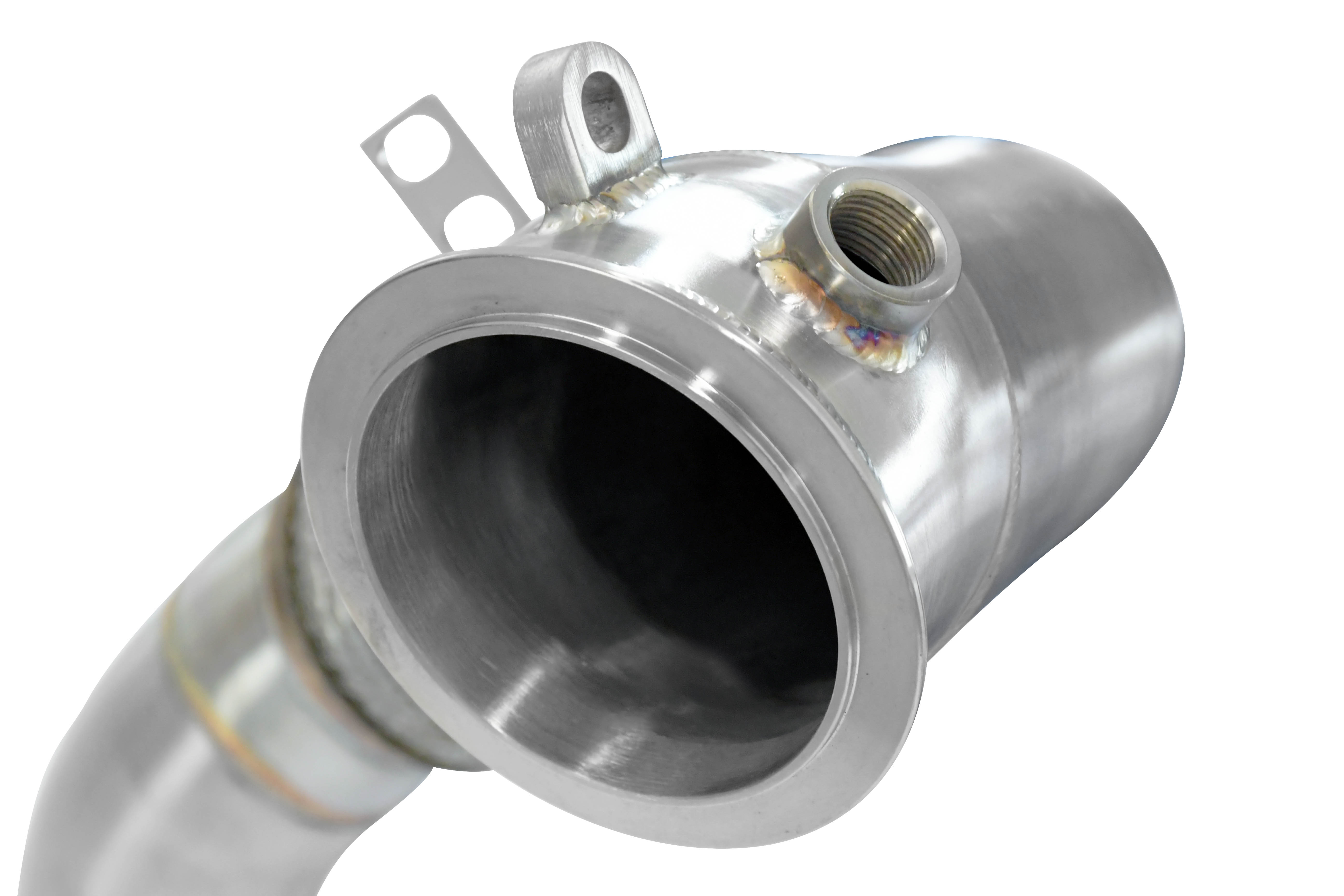 Downpipe kit Rechts - Links (Ersetzt Primär-Katalysator)