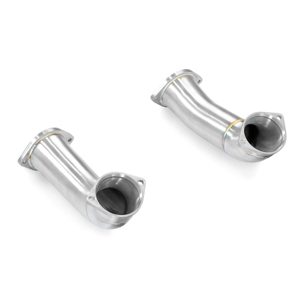 Downpipe kit Right - Left (Replaces the secondary catalytic)