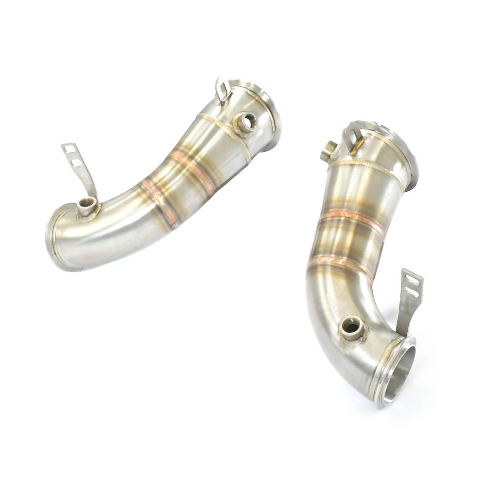 Downpipe kit Right - Left (Replaces the primary catalytic)