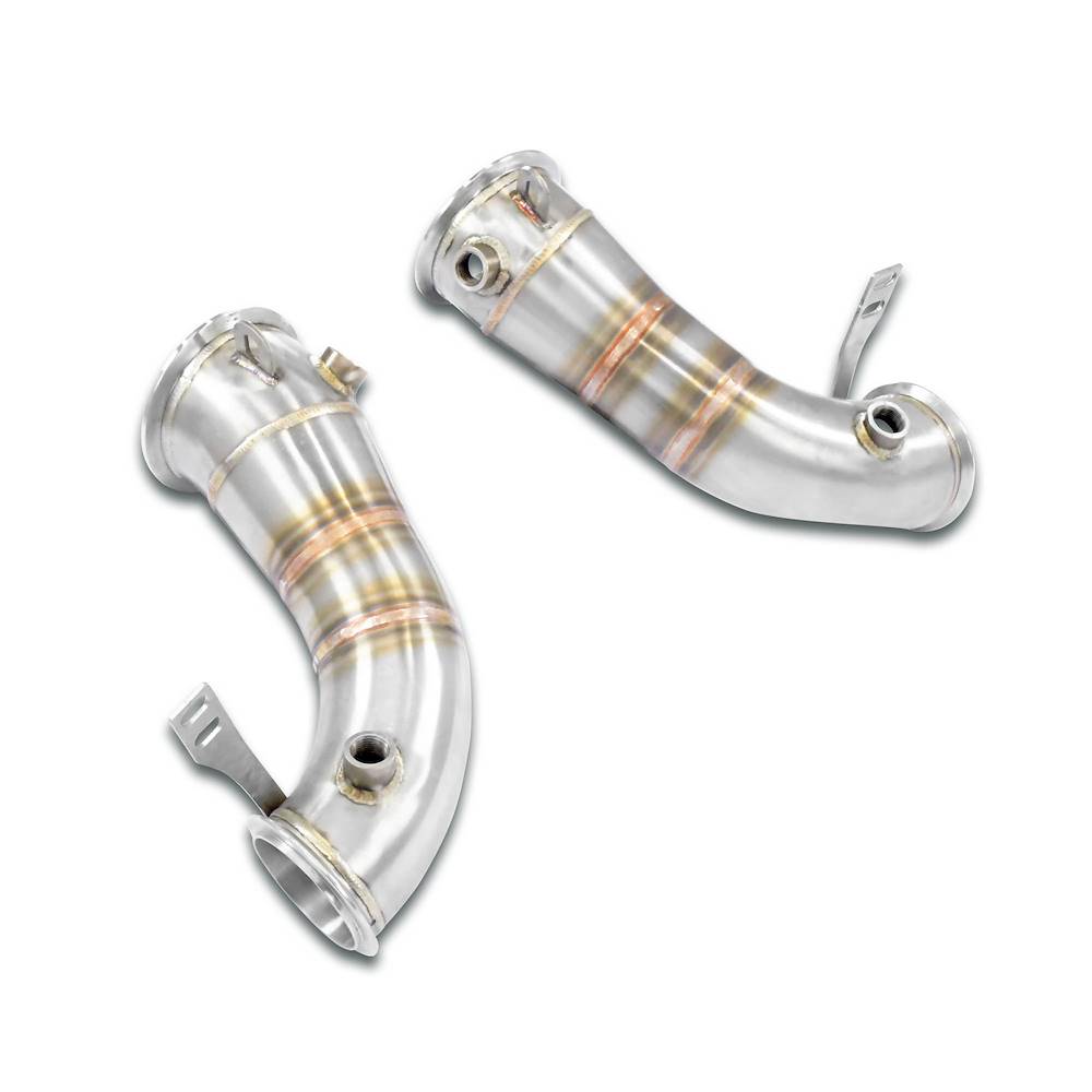 Downpipe kit Rechts - Links (Ersetzt Primär-Katalysator)