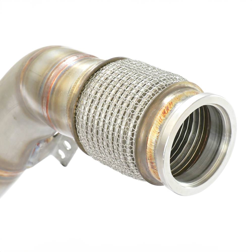 Downpipe kit Rechts - Links (Ersetzt Sekundär-Katalysator)