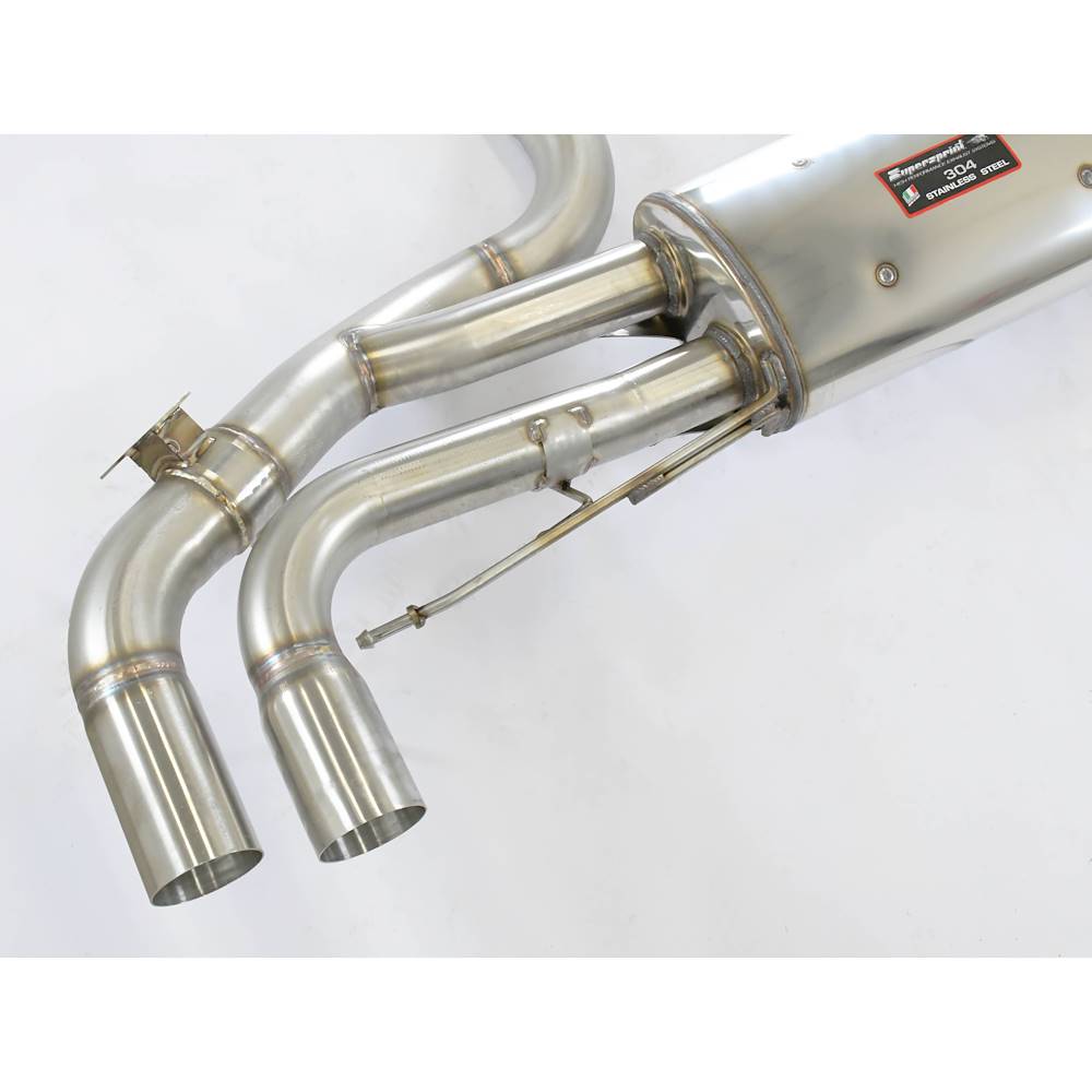 Endschalldämpfer Rechts - Links mit Klappe