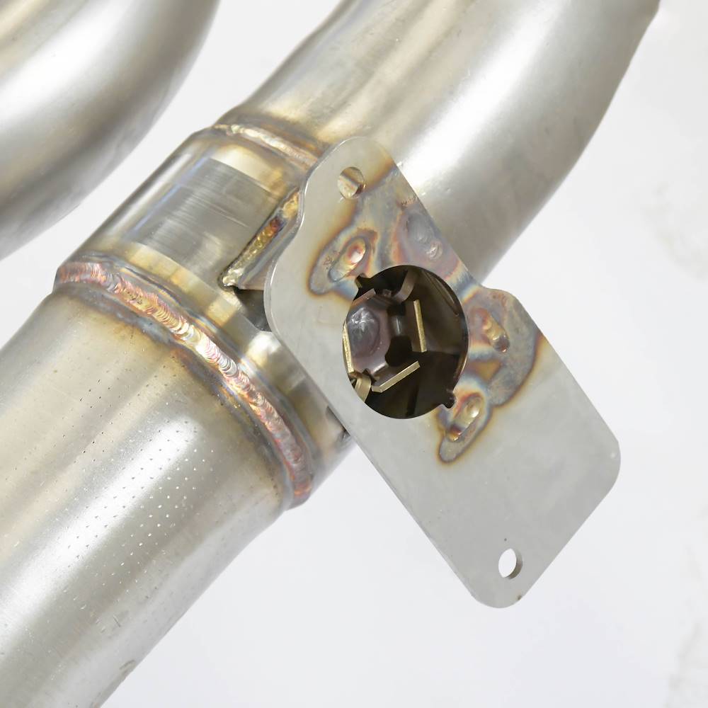 Endschalldämpfer Rechts - Links mit Klappe