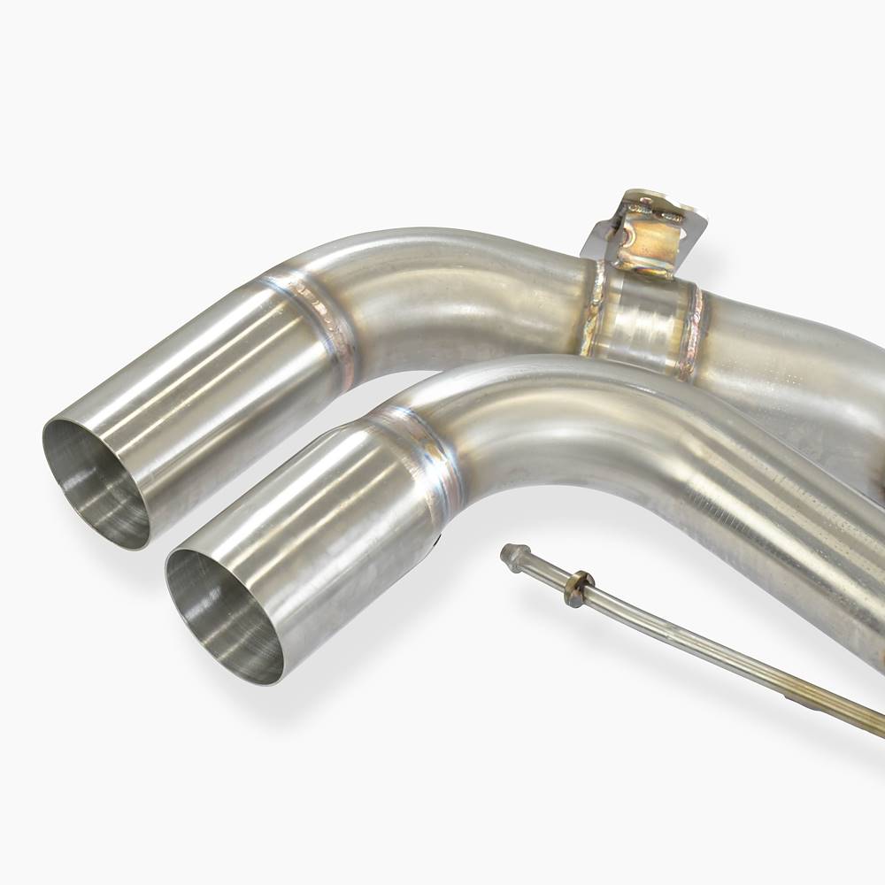 Endschalldämpfer Rechts - Links mit Klappe