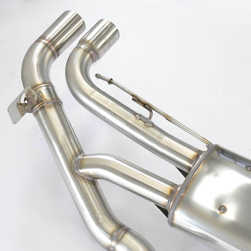 Endschalldämpfer Rechts - Links mit Klappe