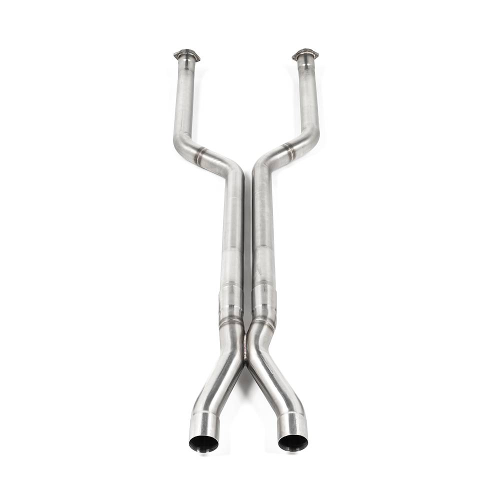 Front pipes kit Right - Left + "X-Pipe"<br>Deletes tertiary catalytics