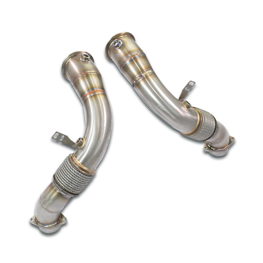Downpipe kit Right - Left<br>(Replaces the primary catalytic)
