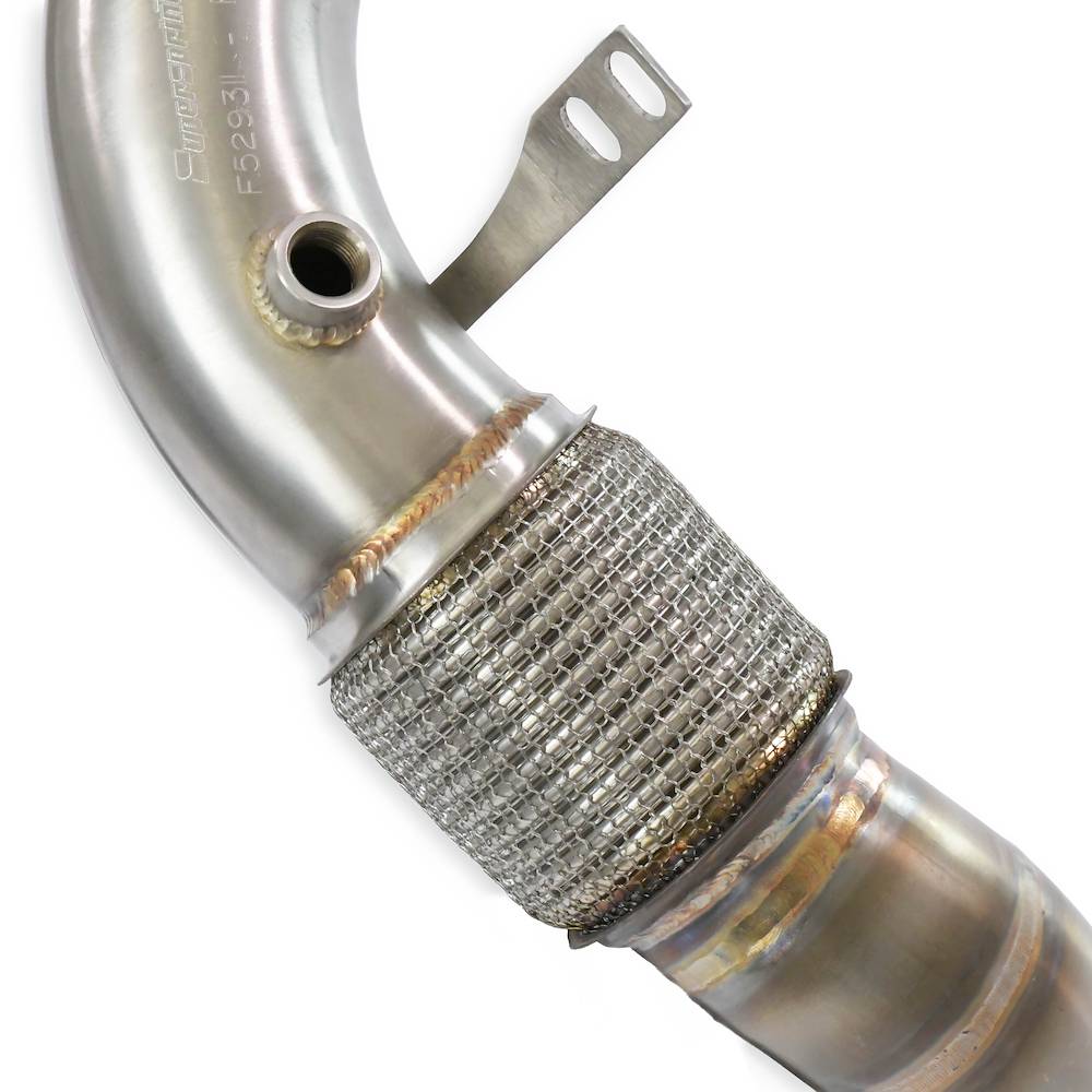 Downpipe kit Rechts - Links (Ersetzt Primär-Katalysator)