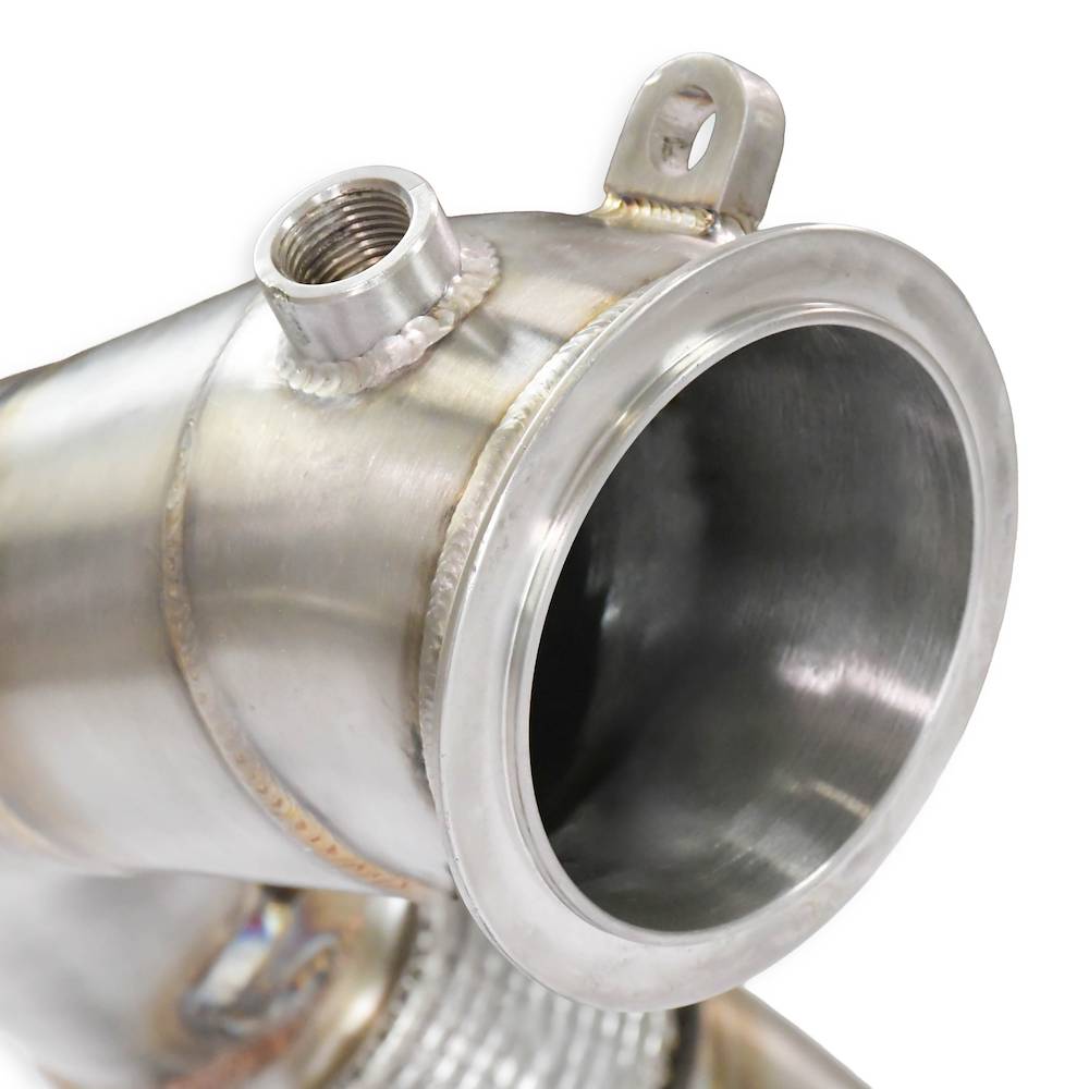Downpipe kit Rechts - Links (Ersetzt Primär-Katalysator)