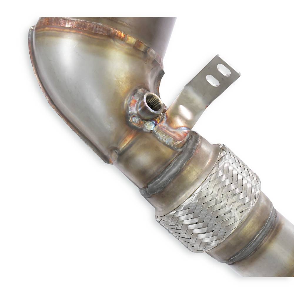 Kit tubo turbina + Catalizzatore destro