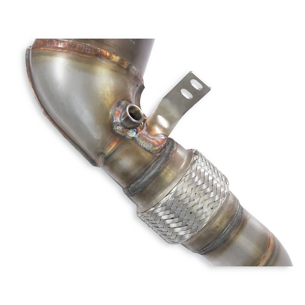 Kit tubo turbina + Catalizzatore destro