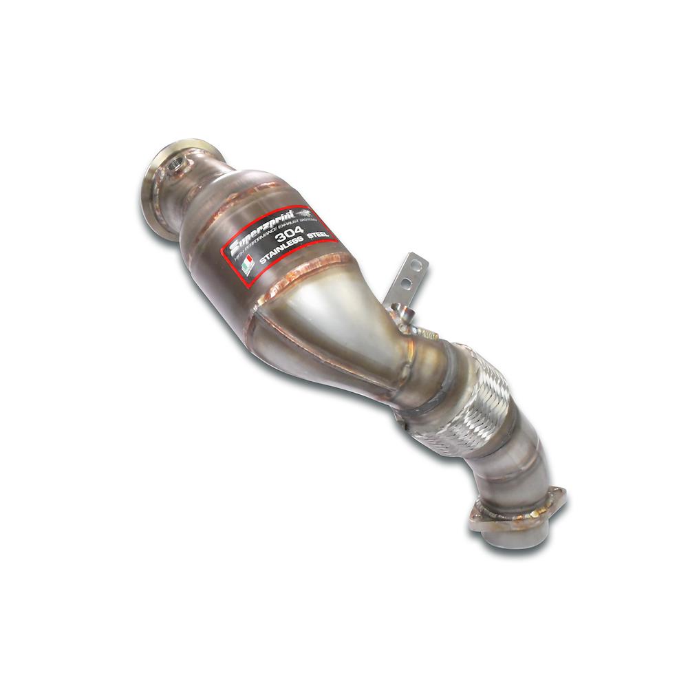 Kit tubo turbina + Catalizzatore destro