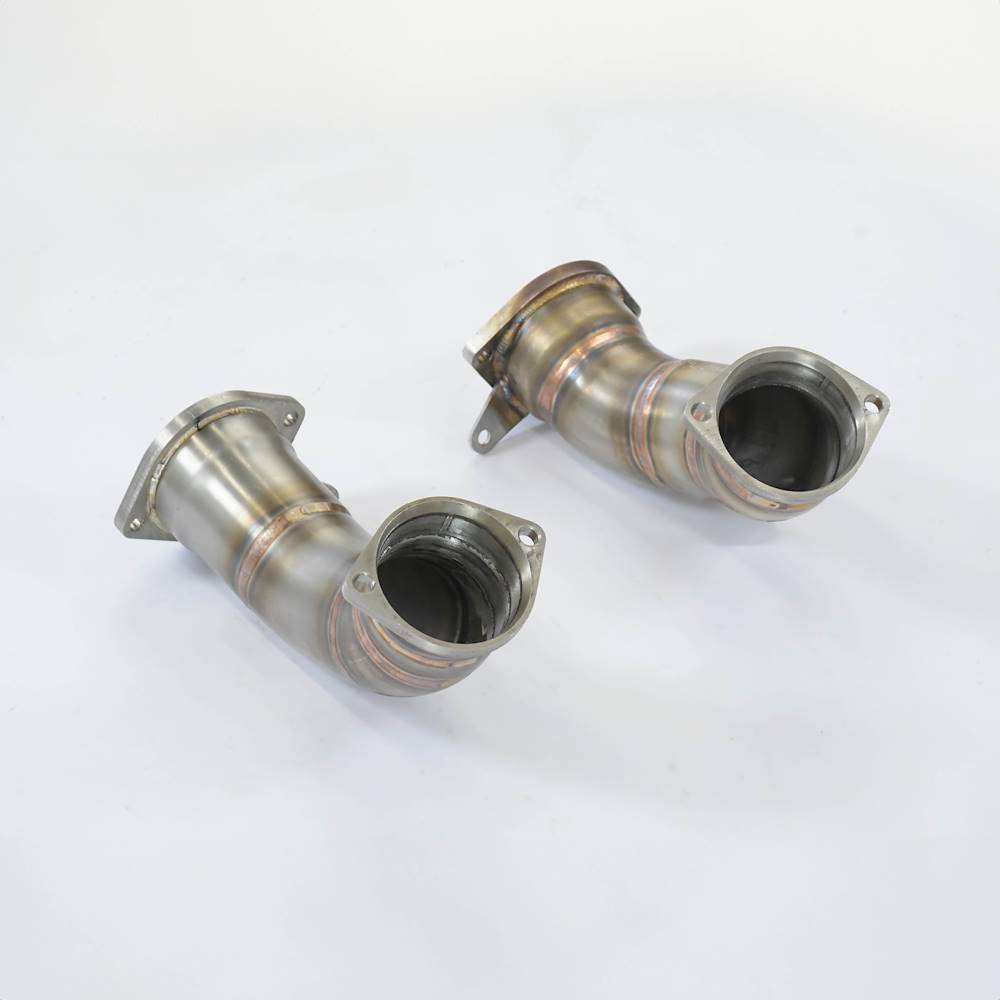 Downpipe kit Right - Left (Replaces the secondary catalytic)