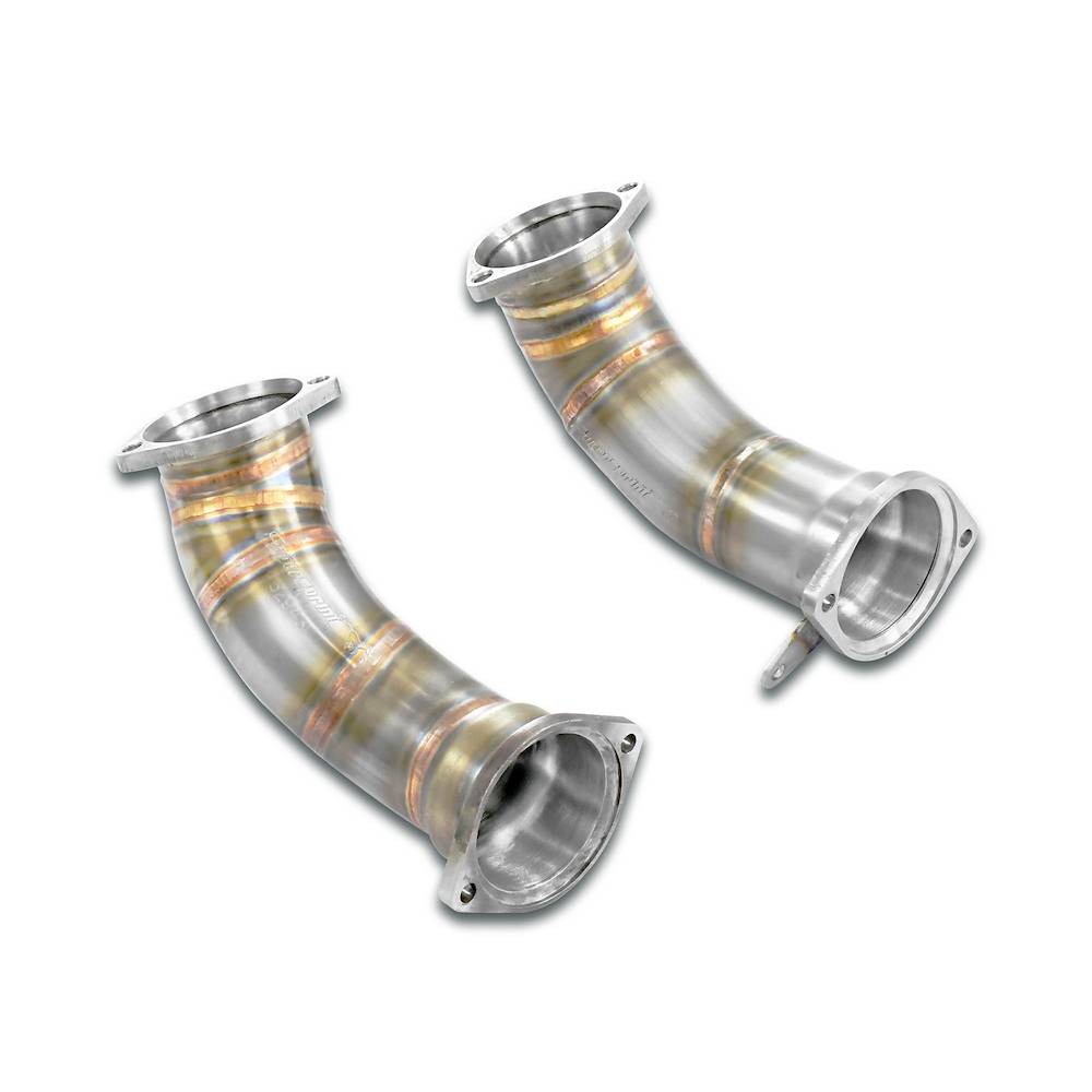 Downpipe kit Right - Left (Replaces the secondary catalytic)