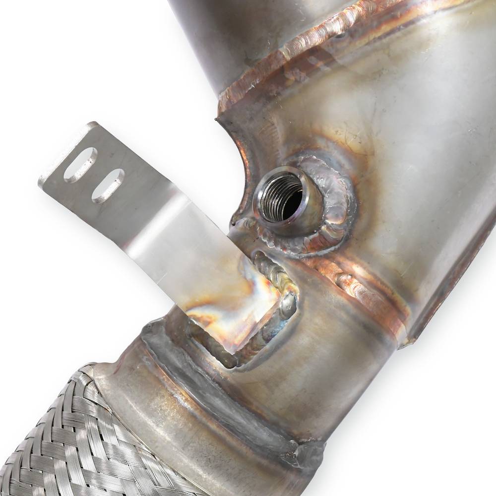 Kit tubo turbina + Catalizzatore sinistro