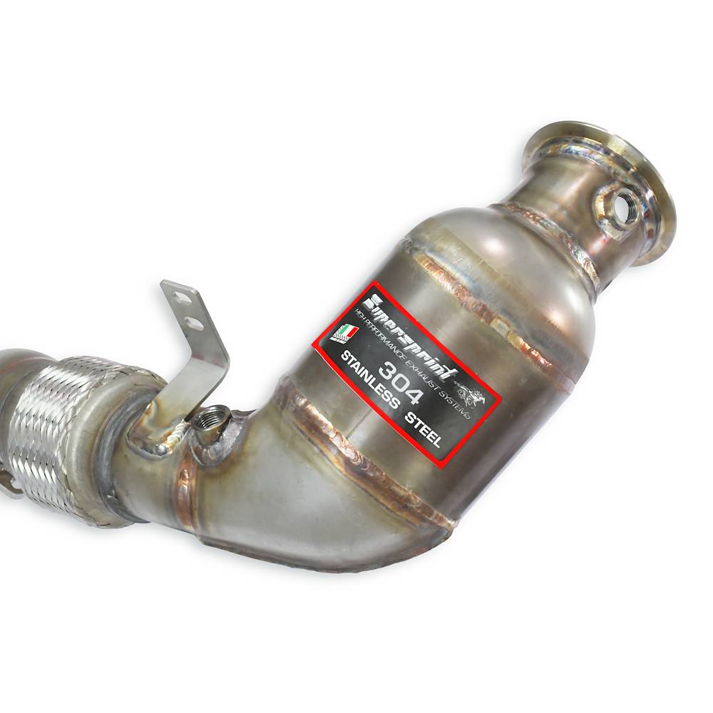 Kit tubo turbina + Catalizzatore sinistro
