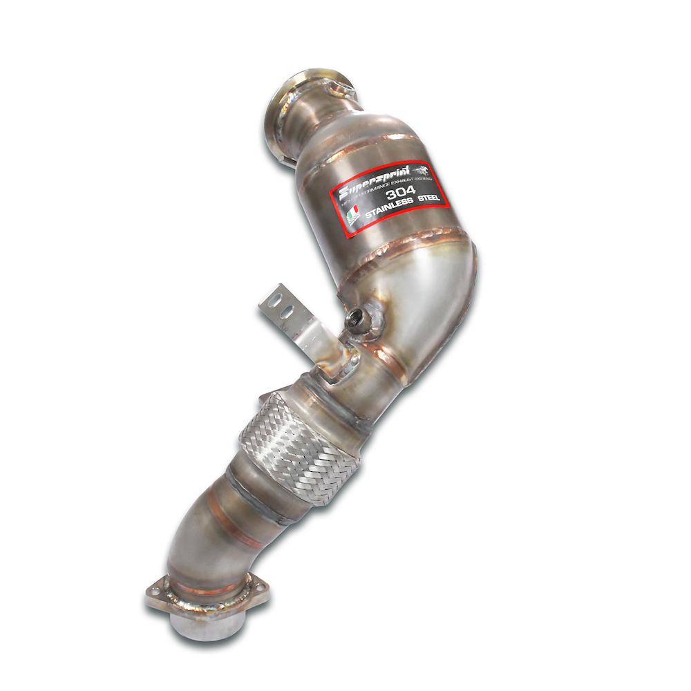 Kit tubo turbina + Catalizzatore sinistro