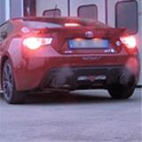 TOYOTA GT86 (200 Hp) 2012 -> Impianto di scarico completo Supersprint (Posteriore Racing)