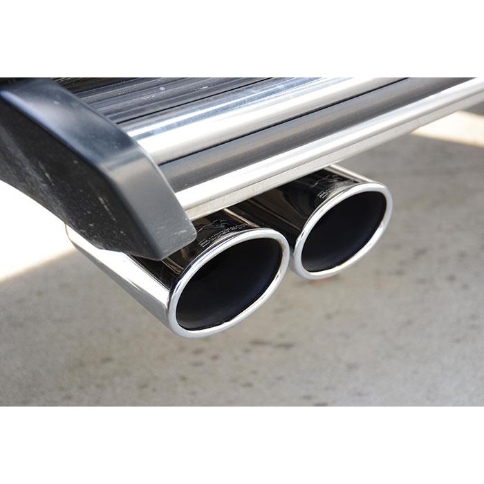 Rear exhaust Right 120x80 Racing
