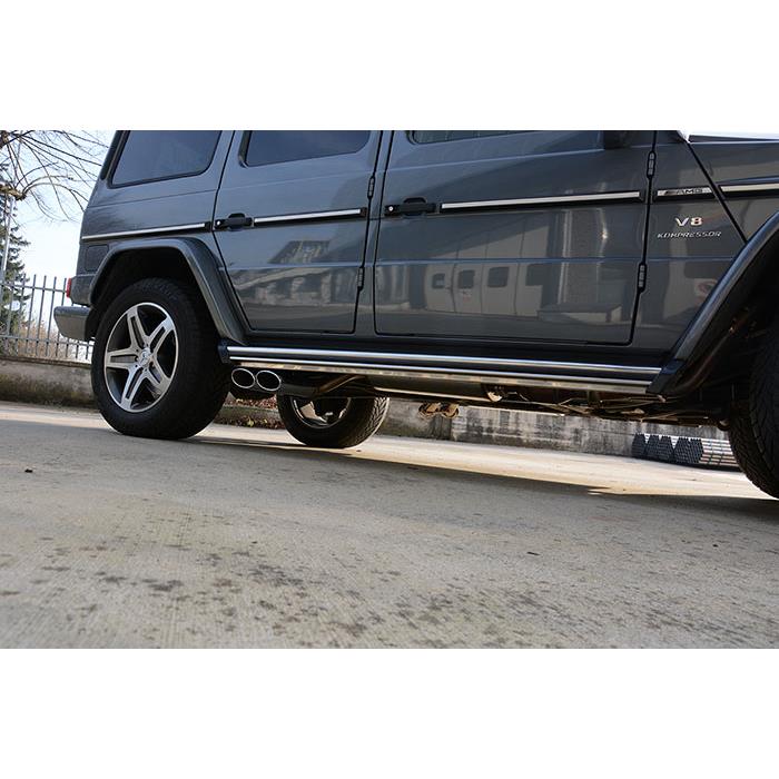 Rear exhaust Right 120x80 Racing