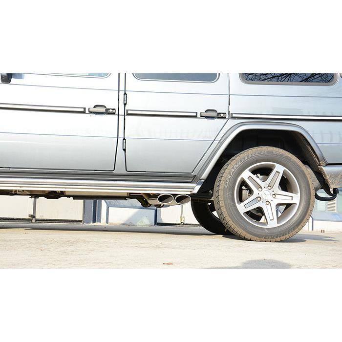 Rear exhaust Left 120x80 Racing