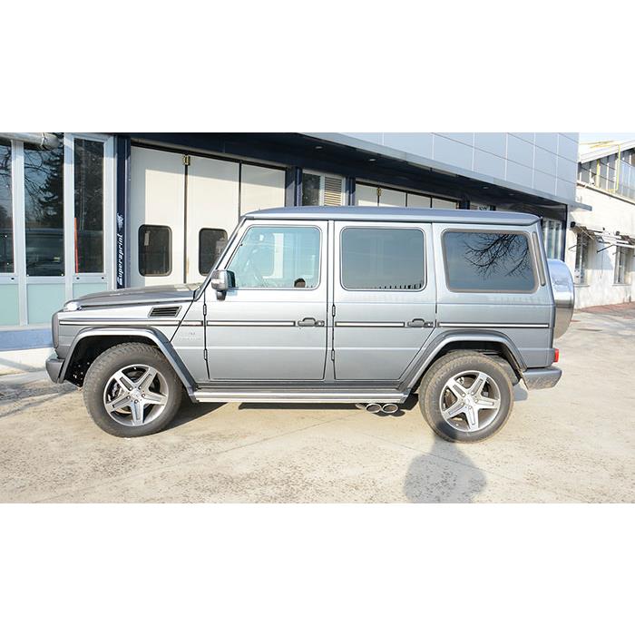 Rear exhaust Left 120x80 Racing