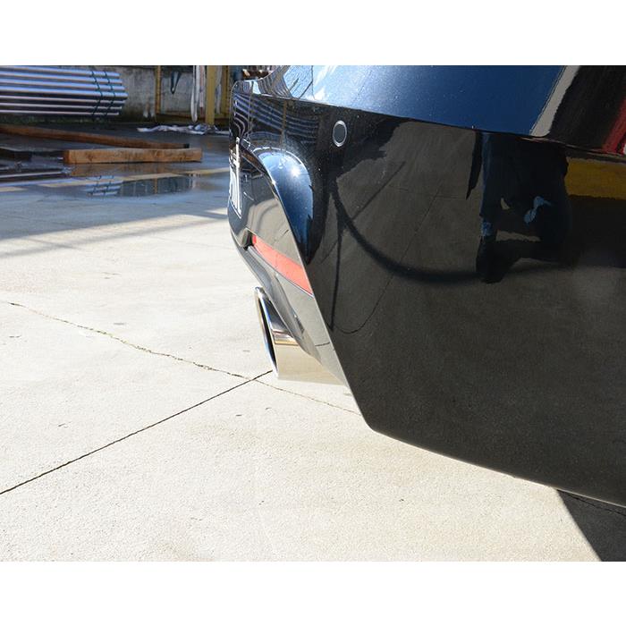 Connecting pipe + rear exhaust Right O100 - Left O100