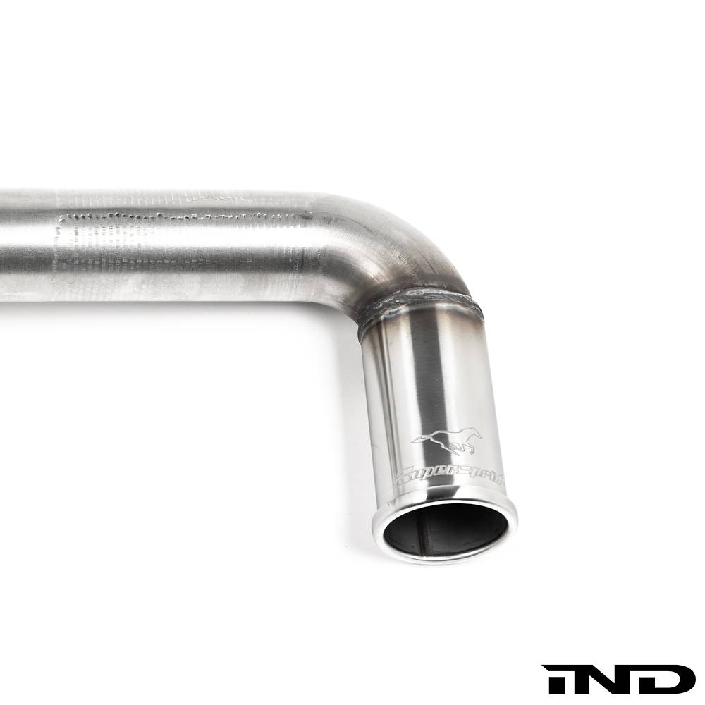 Rear exhaust "S-Bend" Right Ø54