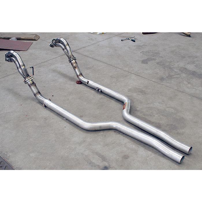 Turbo downpipe Destro - Sinistro AISI 310S steel